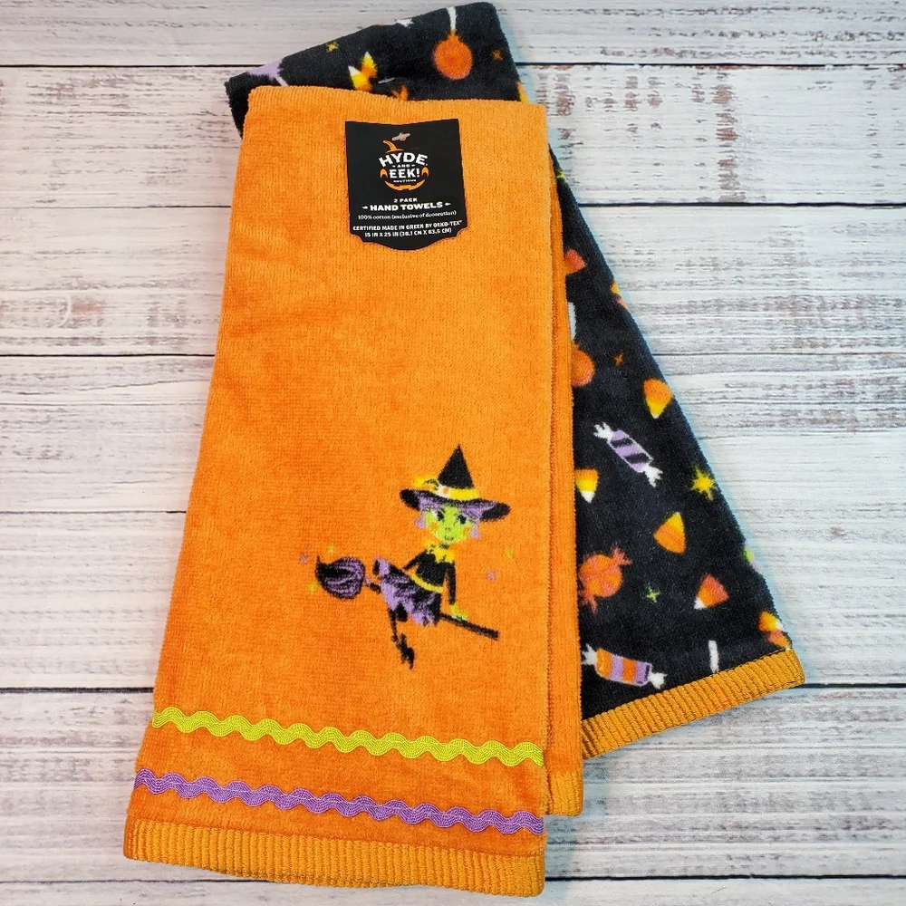 Witch Holloween Hans Towels Set